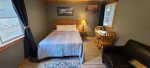 Studio with queen bed.