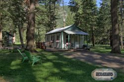 Cute cabin located on large lot