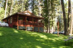Large wheelchair accessible cabin with nice view