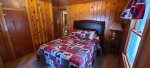 Bedroom number 2 has a queen bed.