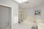 Primary Bathroom with Shower & Tub