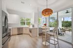 Kitchen With Direct Patio Access Sliding Door
