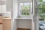Dry Bar Adjacent to Kitchen & Patio Door