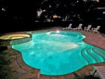 Pool & Hot Tub Ready for an After Dinner Swim.