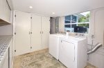 Laundry Room with full size washer & dryer.