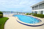 Marina Swimming Pool with Wide Water St. Lucie River View