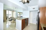 Kitchen with granite countertops