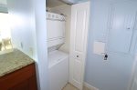 Washer Dryer Closet in Kitchen