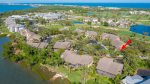 Aerial View of Riverwood Village at IRP with Arrow Marking Residence