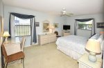 Spacious Main Bedroom with ceiling fan.