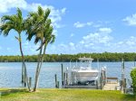 Rear Yard View towards Semi-Private Dock.