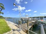 Seawall and Semi-Private Dock looking Northward.