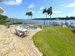 Pool Deck & Front Yard.