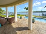 Covered Patio Deck above the Pool Deck.