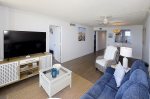Living Room with Comfortable Seating, Flat Screen TV