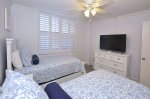 Guest Bedroom with Flat Screen TV