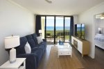 Living,Room with Direct Access to Oceanfront Balcony
