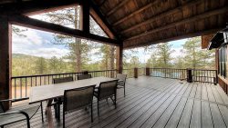 Eagle View Lodge - 5 Bedroom, 3.5 Bath Cabin with views, hot tub, foosball
