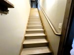 Stairs up to Interior Living Space