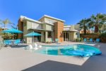 Midcentury Inspired Solar-Powered Executive Pool Home