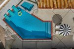 Pool and Spa From Above
