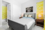 Guest Bedroom 2 Is A Detached Casita Featuring a Queen Size Bed And En Suite Bath