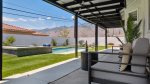 Covered Furnished Patio With Mountain View