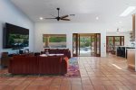 Living Room Features 98 Inch TV
