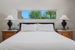 King Bed, 65 Inch TV, Ensuite Bath, Walk-In Closet, Door To Pool In Primary Bedroom