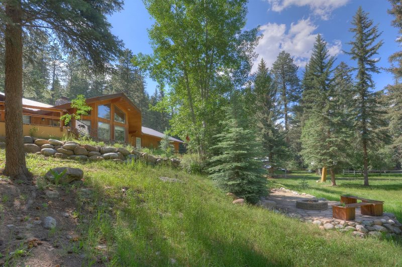 Seven Pines Vacation Rental Home Cabin At Vallecito Lake Durango