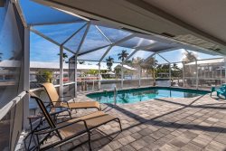 RENTAL READY! FULLY RENOVATED FROM HURRICANE DAMAGE! 2/2 HEATED POOL HOME, WITH BOAT LIFT! 