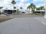 Road across from site for easy back-in