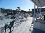 Rear deck overlooking the canal