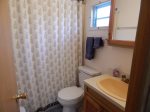 Bathroom with a tub/shower combination