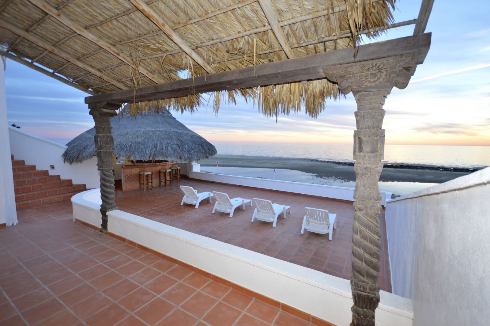 Cerca del Mar BeachFront Rental Home In las Conchas Rocky Point