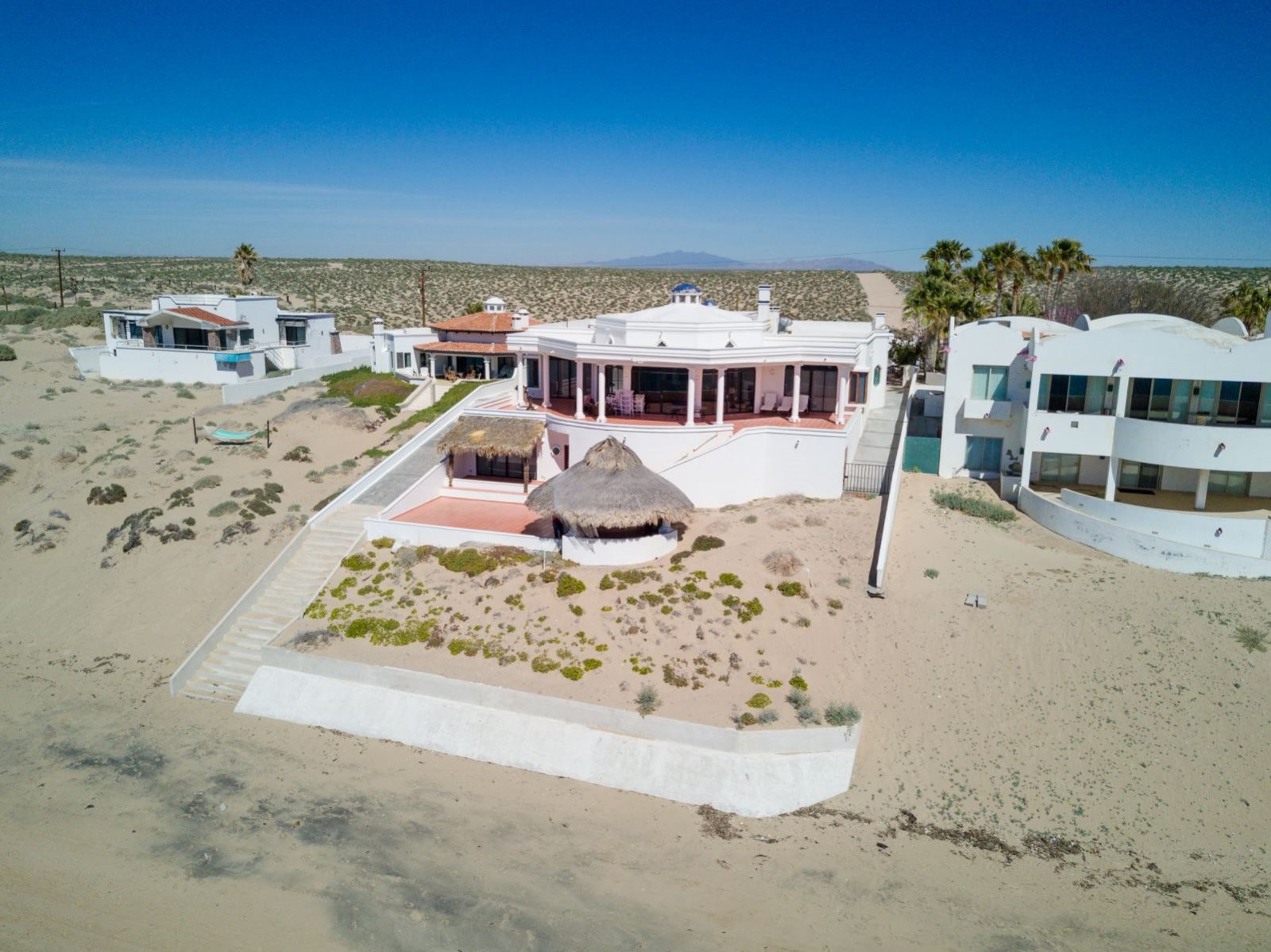 Cerca del Mar BeachFront Rental Home In las Conchas Rocky Point