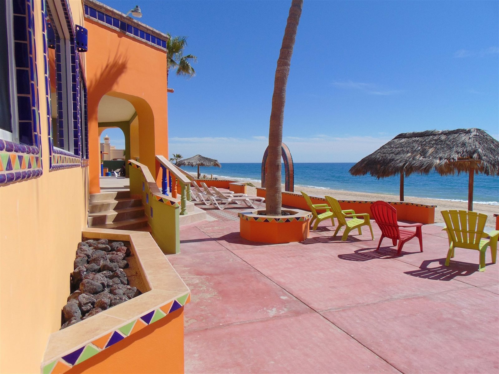 Villa del Ensueno Beach Front Rental Home in Las Conchas Rocky Point