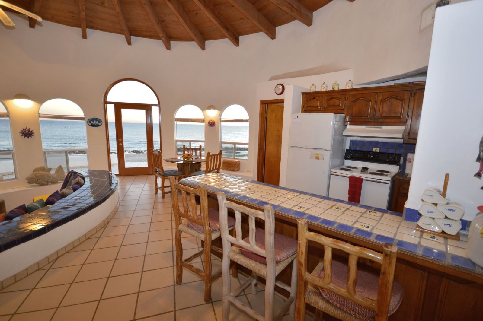 Sun House Beach Front Rental Home in Las Conchas Rocky Point