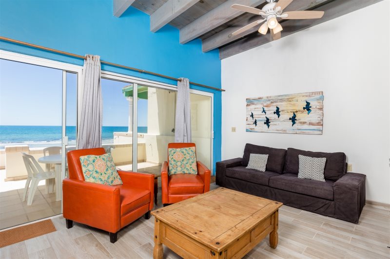 Las Olas Ii 2 Beach Front Rental Condo In Las Conchas Rocky Point Puerto Peasco Sonora