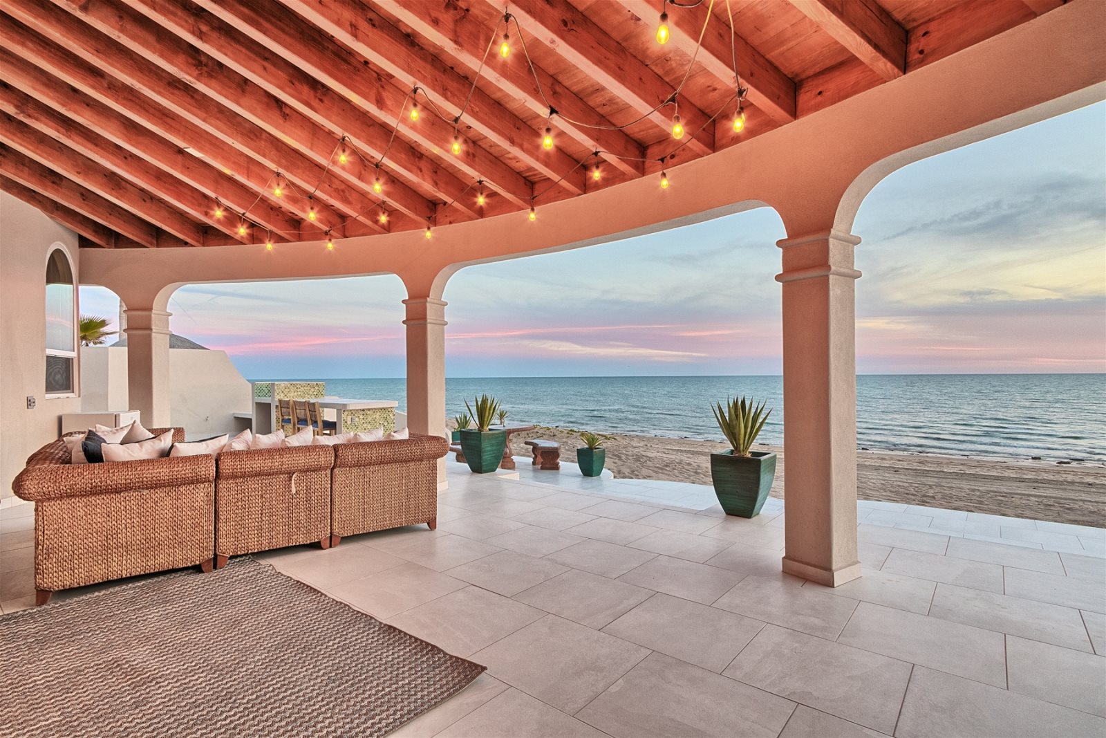 Estrella del Mar Beach Front Rental Home In las Conchas Rocky Point