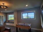 Foosball in the family room upstairs