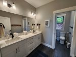 Main bathroom upstairs