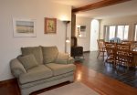 Entry way sitting area off dining room