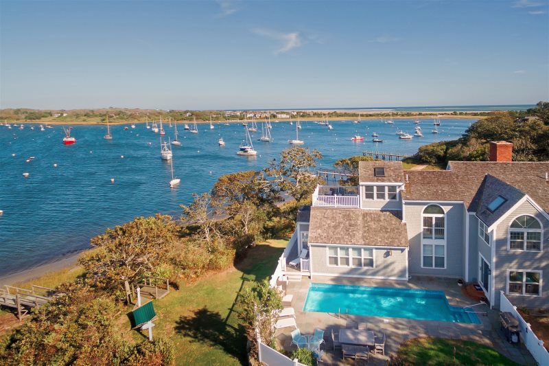 Chatham Waterfront Vacation Rental With Pool And Private Dock 182 Stage Island Rd Chatham Nauset Rental