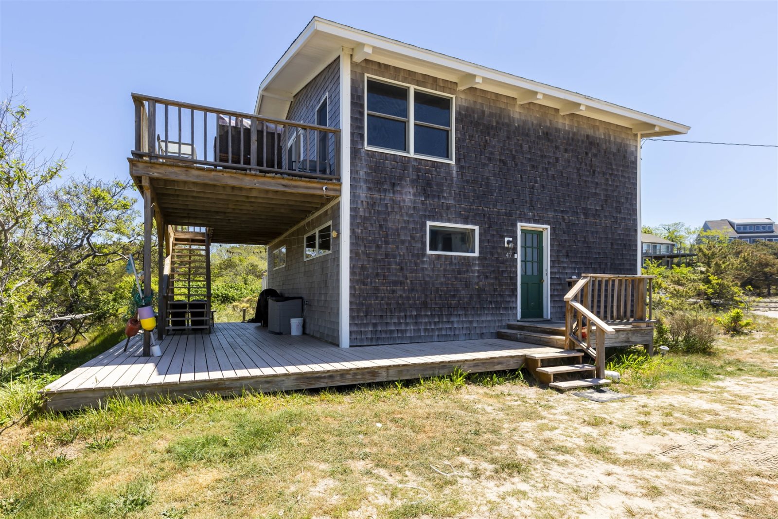 Truro waterfront vacation rental on Fisher Beach Nauset Rental
