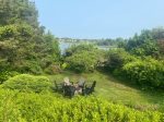 View from the deck in the summer