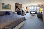 Lower level bedroom, queen bed 