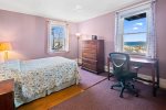 Full size bedroom with Plymouth in the horizon