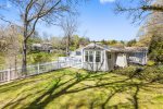 Lovely fenced in yard for your dog 