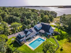**New Listing 2024** Eastwind Estate - Luxury 6 Bedroom Home on Barley Neck in East Orleans Overlooking Little Pleasant Bay